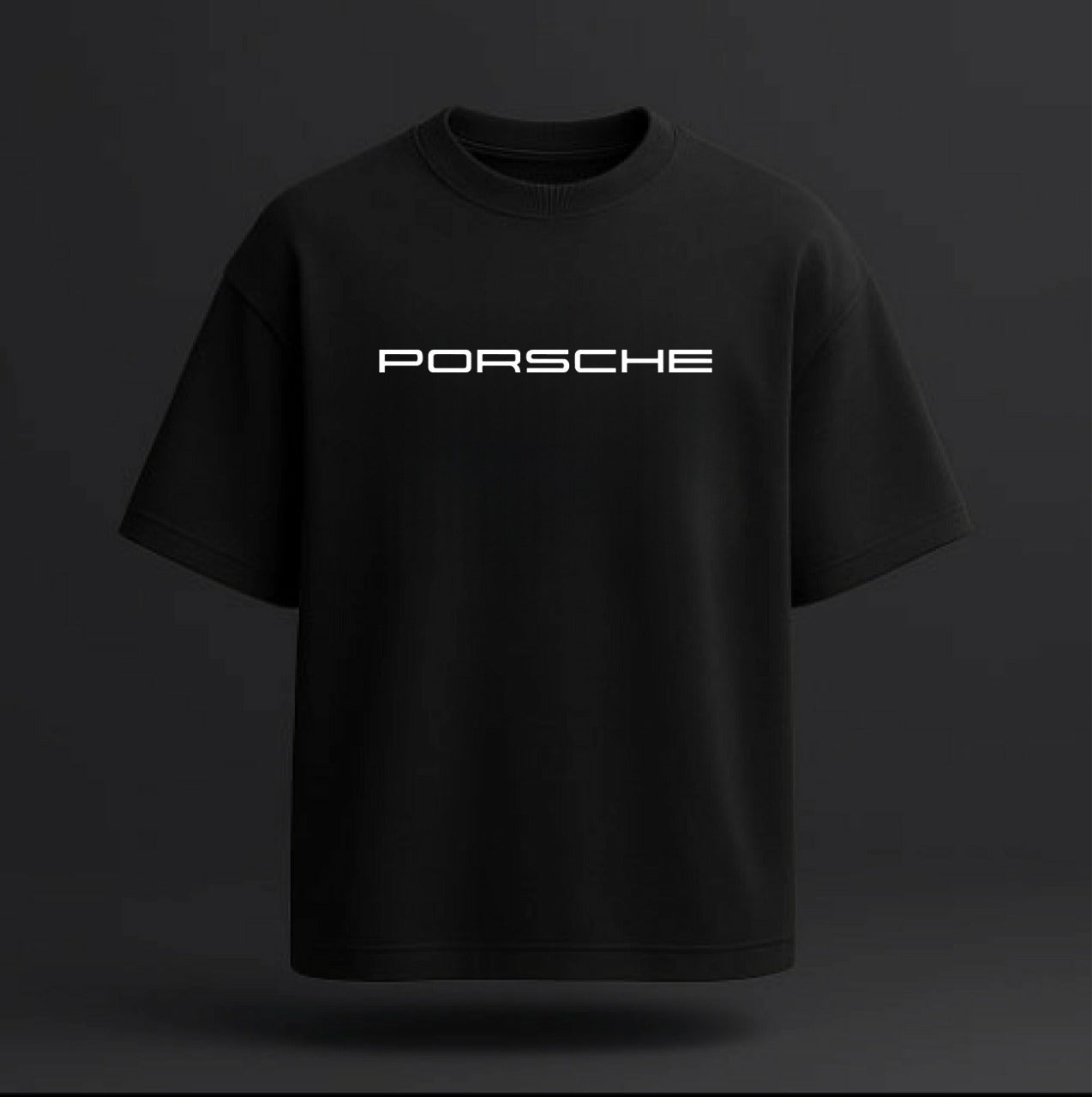 Drop-shoulder T-shirt